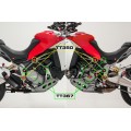 CNC Racing Frame Plug Kit Two (Large Set) for Ducati Multistrada 1260 / 950 / V2 (2018+) and 1200 / 1260 Enduro CNC Racing Frame Plug Kit Two (Large Set) for Ducati Multistrada 1260 / 950 / V2 (2018+) and 1200 / 1260 Enduro